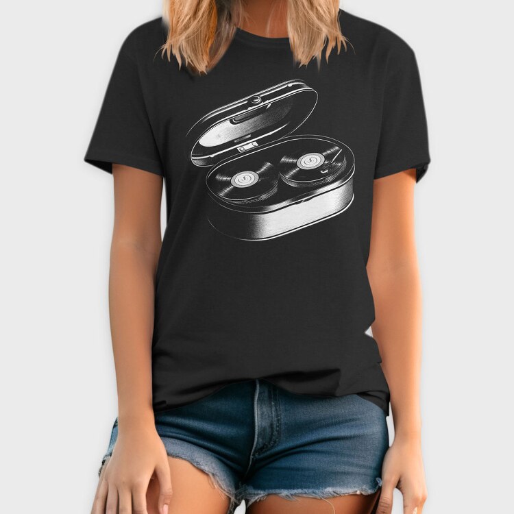 Musical Sardine Tin, Tricou Barbati (Unisex)