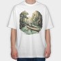 Canoe River, Tricou Oversize Barbati (Unisex)