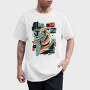 Jazz Musician Abstract Music, Tricou Barbati (Unisex)
