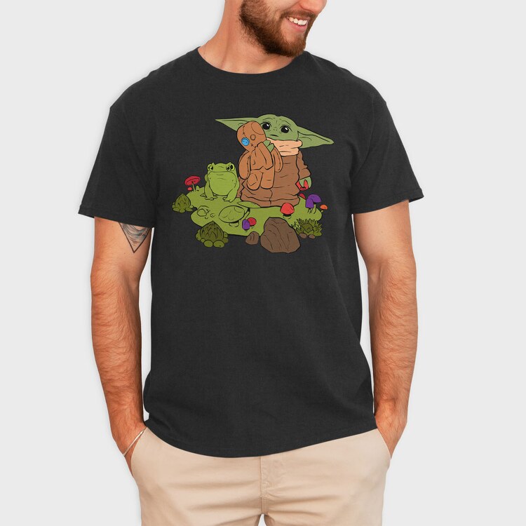 Baby Yoda 16, Tricou Barbati (Unisex)