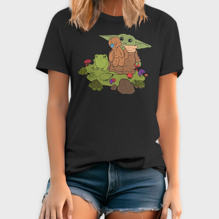 Baby Yoda 16, Tricou Barbati (Unisex)