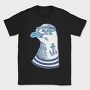 Hipster Seagull, Tricou Barbati (Unisex)