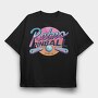 Retro Pinball, Tricou Oversize Barbati (Unisex)