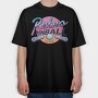 Retro Pinball, Tricou Oversize Barbati (Unisex)