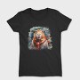 Capybara Christmas Throw Pillow, Tricou Femei
