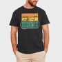 Retro Racing Bike, Tricou Barbati (Unisex)