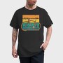 Retro Racing Bike, Tricou Barbati (Unisex)