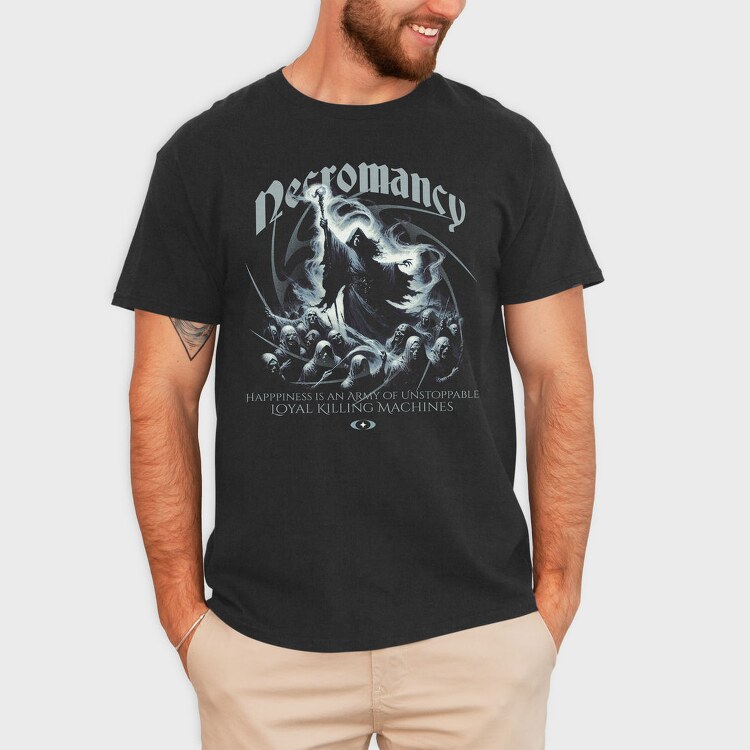 Dark Fantasy Necromancy, Tricou Barbati (Unisex)