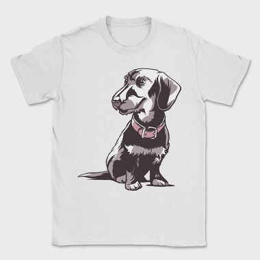 Dwarf Dachshund, Tricou Barbati (Unisex)