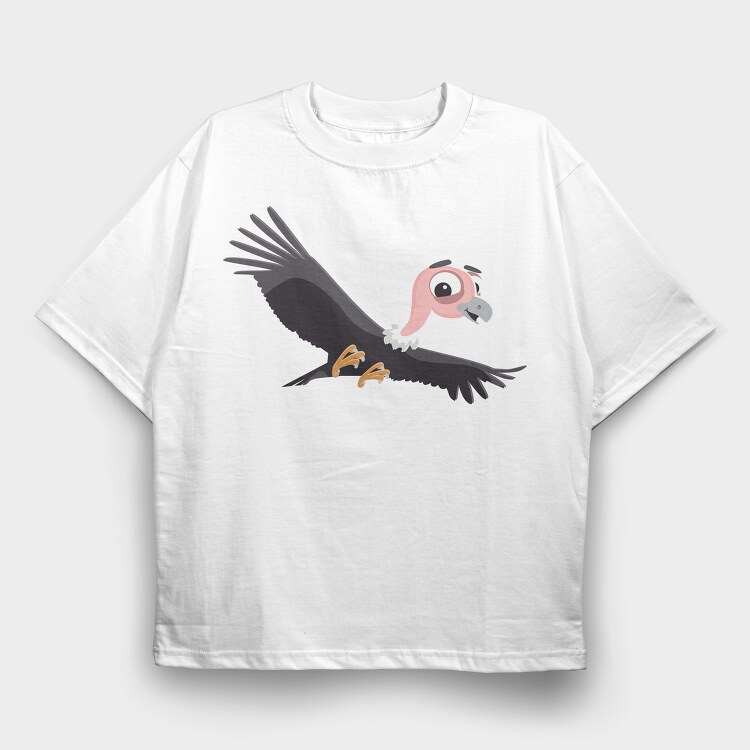 Eagle Flight, Tricou Oversize Barbati (Unisex)