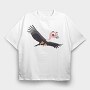 Eagle Flight, Tricou Oversize Barbati (Unisex)