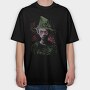 Horror Elf, Tricou Oversize Barbati (Unisex)