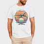 Jetlag Travel Quote I Came I Saw, Tricou Barbati (Unisex)