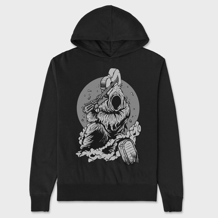 Reaper Guitar, Hanorac Oversize Barbati (Unisex)