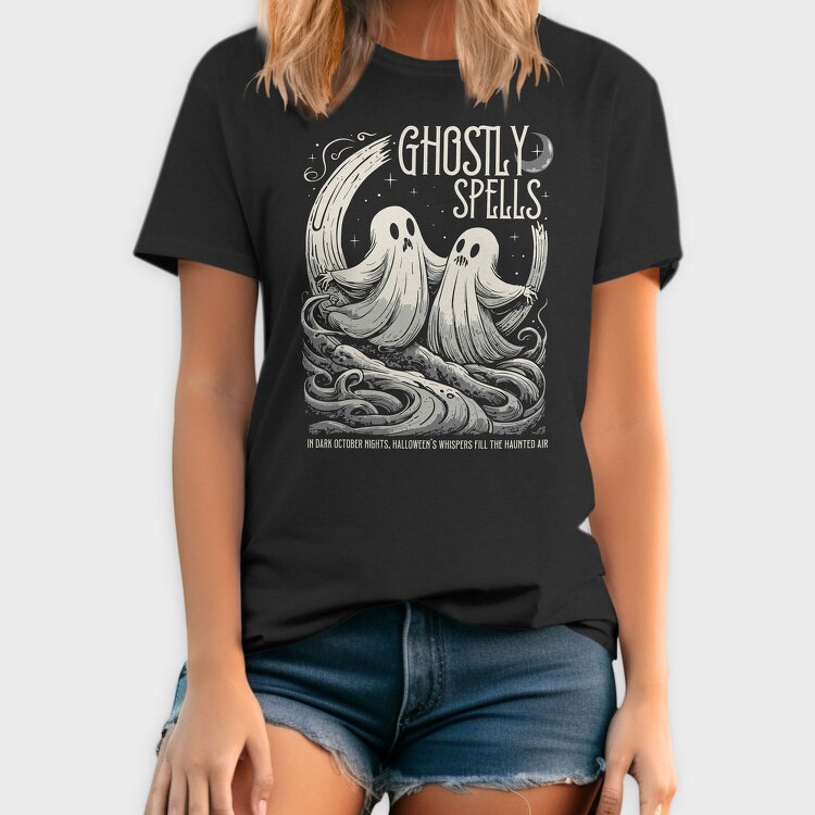 Ghostly Spells Trend, Tricou Barbati (Unisex)