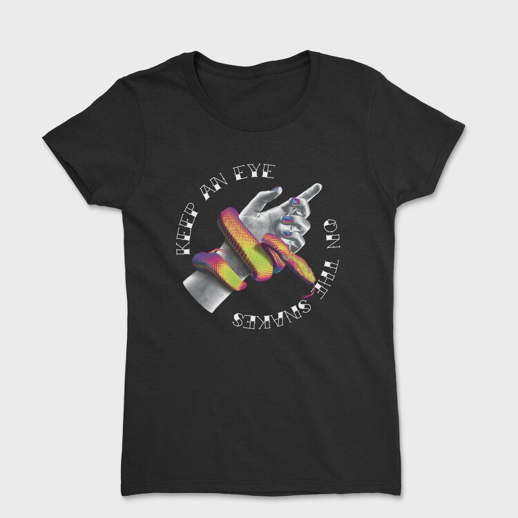 Holographic Snake, Tricou Femei