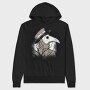 Dark Plague Doctor, Hanorac Oversize Barbati (Unisex)
