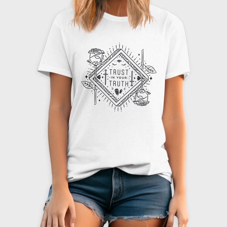 Trust In Your Truth, Tricou Barbati (Unisex)