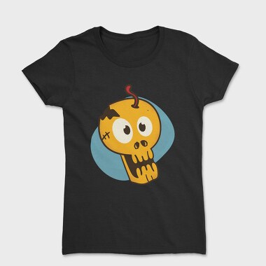 Cartoon Skull, Tricou Femei