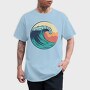 Retro Wave Art Vintage Wave, Tricou Barbati (Unisex)