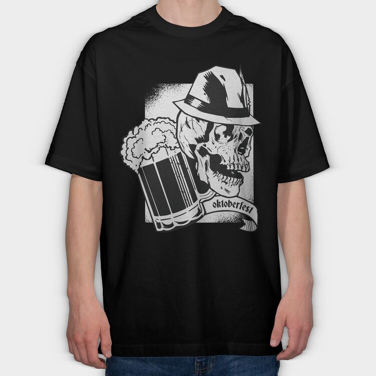 Dark Oktoberfest Alternative To The Traditional, Tricou Oversize Barbati (Unisex)