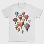 Hot Balloons, Tricou Barbati (Unisex)
