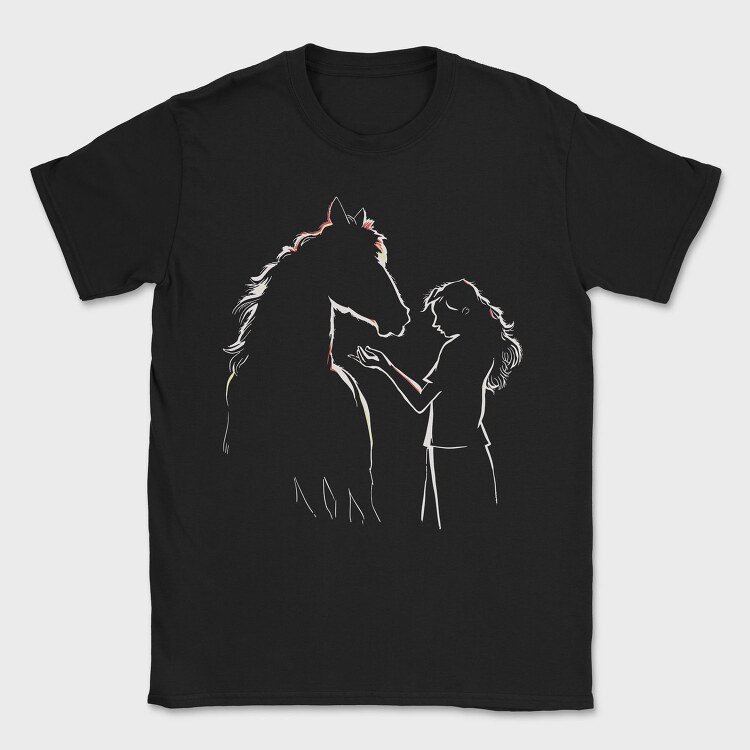 Horse Kid, Tricou Barbati (Unisex)