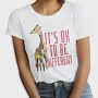 Giraffe Colorful Different, Tricou Femei