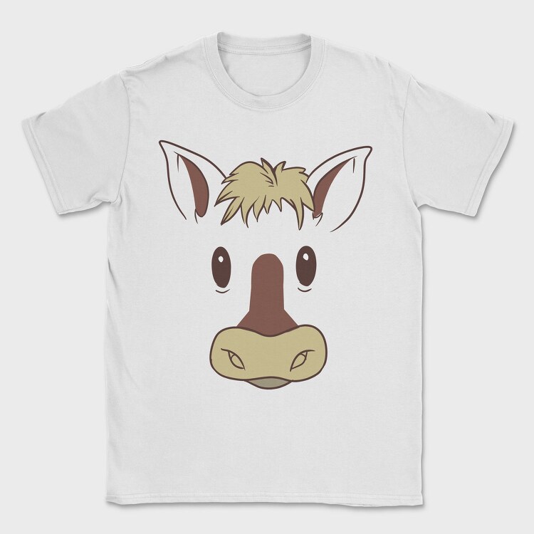 Horse Face, Tricou Barbati (Unisex)