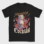 Horror Cocktail Cat, Tricou Barbati (Unisex)