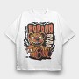 Horror Bear, Tricou Oversize Barbati (Unisex)
