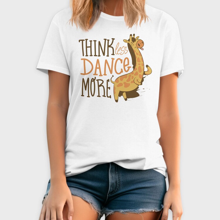 Giraffe Dancing, Tricou Barbati (Unisex)
