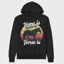 Home Horse, Hanorac Oversize Barbati (Unisex)