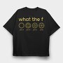 What The F Photography Photographers 03, Tricou Oversize Barbati (Unisex)