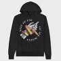 Holographic Snake, Hanorac Oversize Barbati (Unisex)