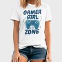 Joystick Gamer Girl Watercolor, Tricou Barbati (Unisex)