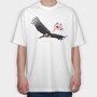 Eagle Flight, Tricou Oversize Barbati (Unisex)