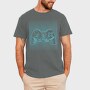 Joystick Optical Illusion, Tricou Barbati (Unisex)