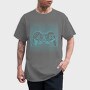 Joystick Optical Illusion, Tricou Barbati (Unisex)