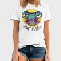 Turtle Animal With Glasses Smart Ass Hell, Tricou Barbati (Unisex)