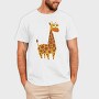 Giraffe Grin, Tricou Barbati (Unisex)