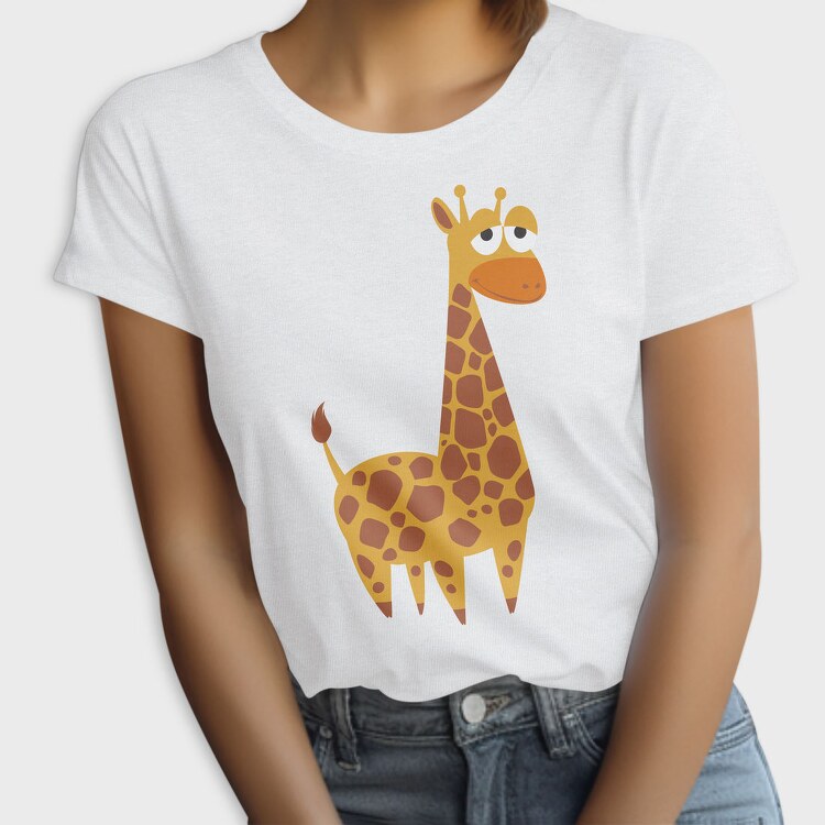 Giraffe Grin, Tricou Femei