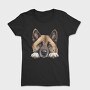 Akita Lover Peeking, Tricou Femei