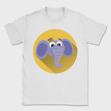 Elephant Icon Art, Tricou Barbati (Unisex)