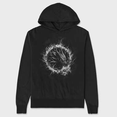 Emerging Dragon Coming Out, Hanorac Oversize Barbati (Unisex)