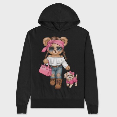 Cool Bear Fashion, Hanorac Oversize Barbati (Unisex)