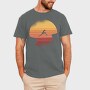 Jumping Man Retro, Tricou Barbati (Unisex)