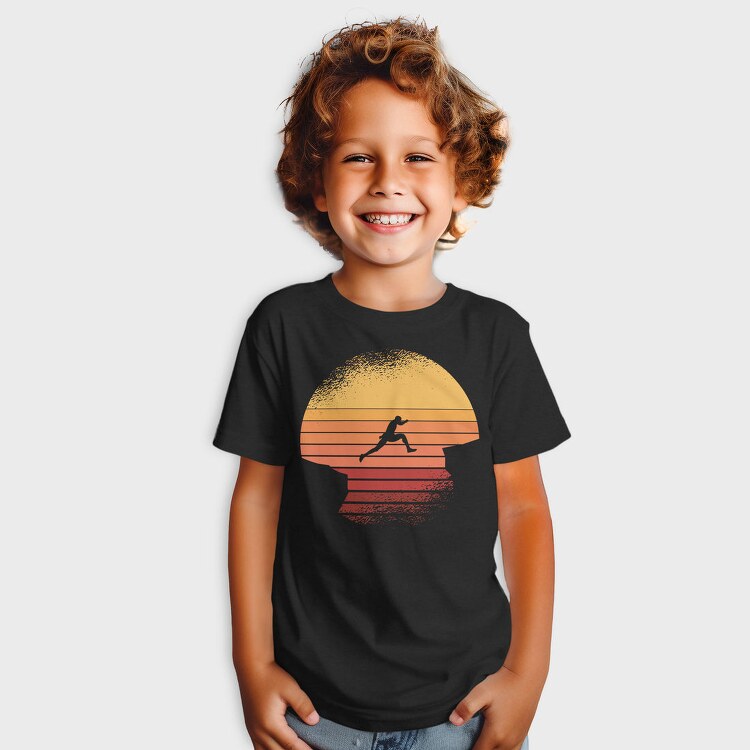 Jumping Man Retro, Tricou Copii