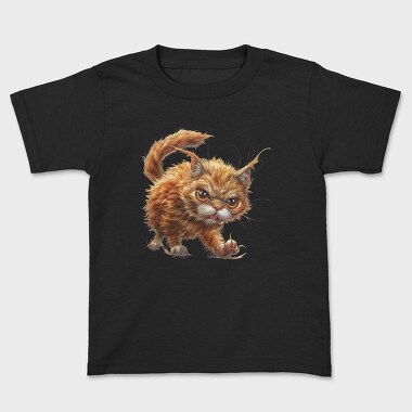 Angry Cat Sublimate, Tricou Copii