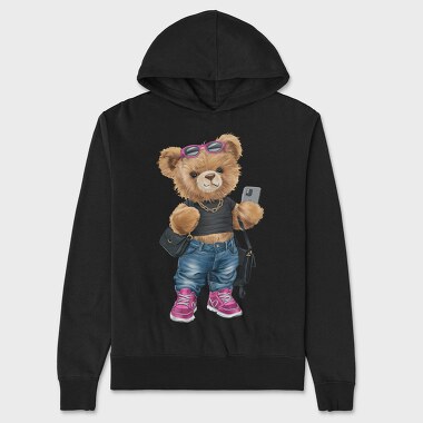 Cool Bear Sublimation, Hanorac Oversize Barbati (Unisex)
